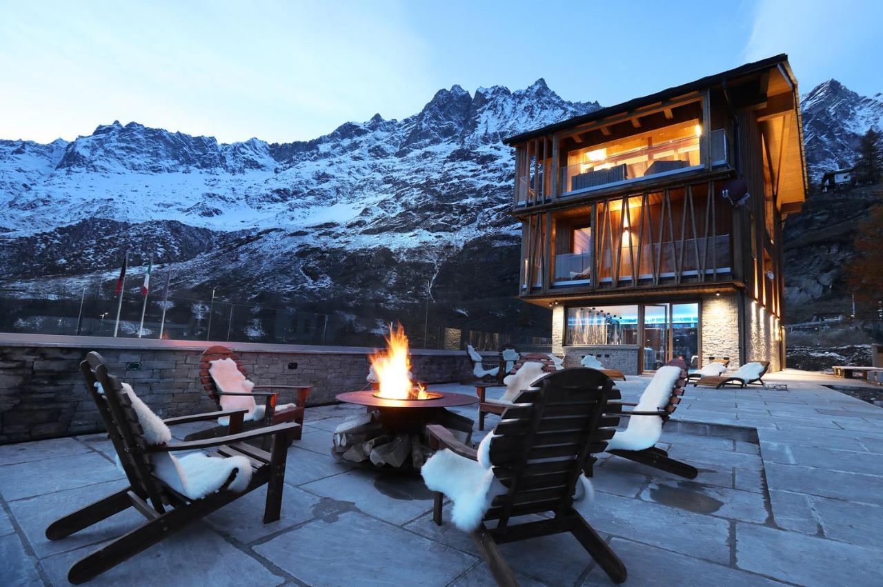Chalet Blanc Cervinia Bed and Breakfast Breuil-Cervinia Εξωτερικό φωτογραφία